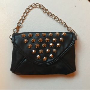 Mini studded bag / wristlet
